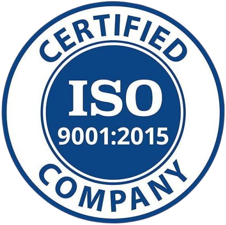 ISO 9001:2015 certified company